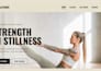 design squarespace pilates studio website fitness training website